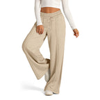 Pantaloni da donna ampi a gamba larga per il tempo libero