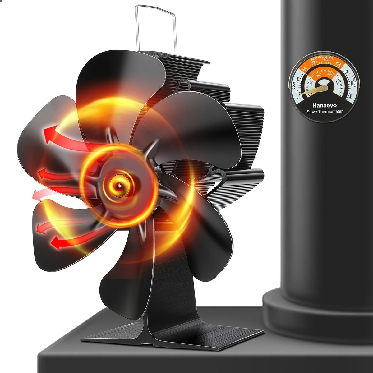 Heat-Powered Stove Fan