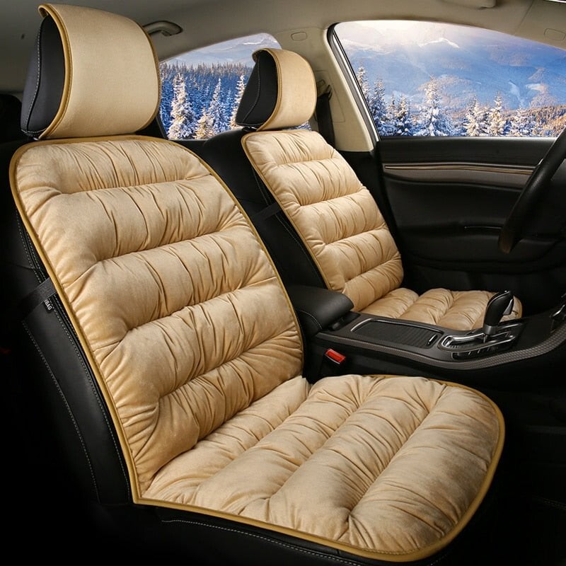 Plush Padded Car Seat Covers