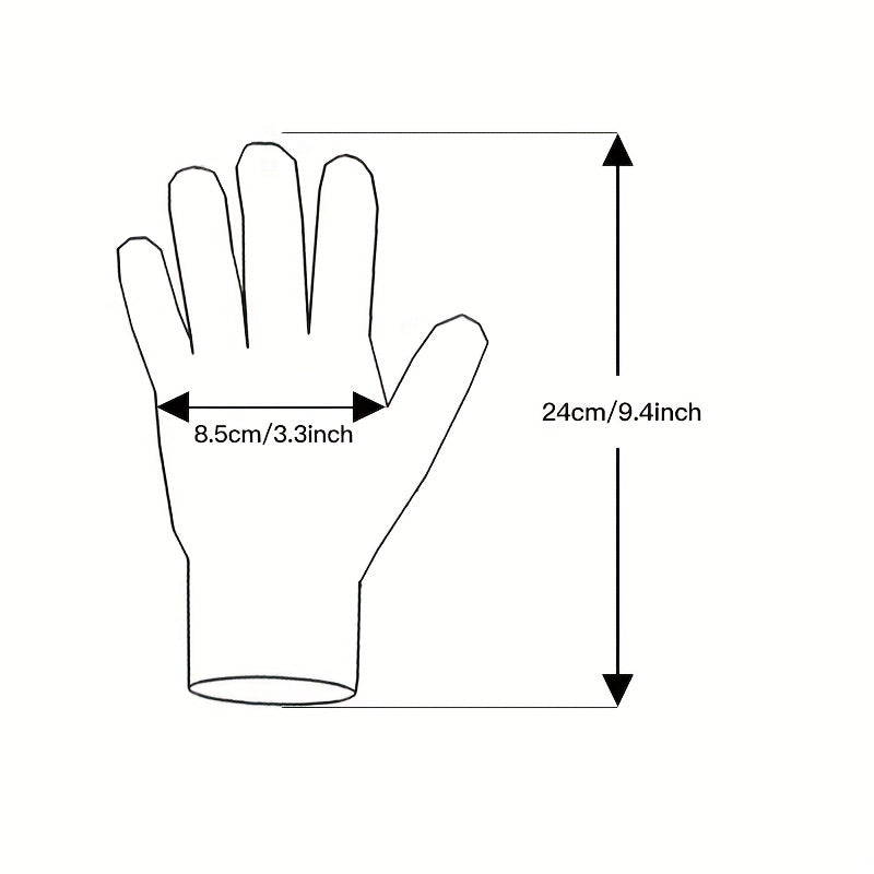 Guantes suaves al tacto con puños de lazo de pelo sintético