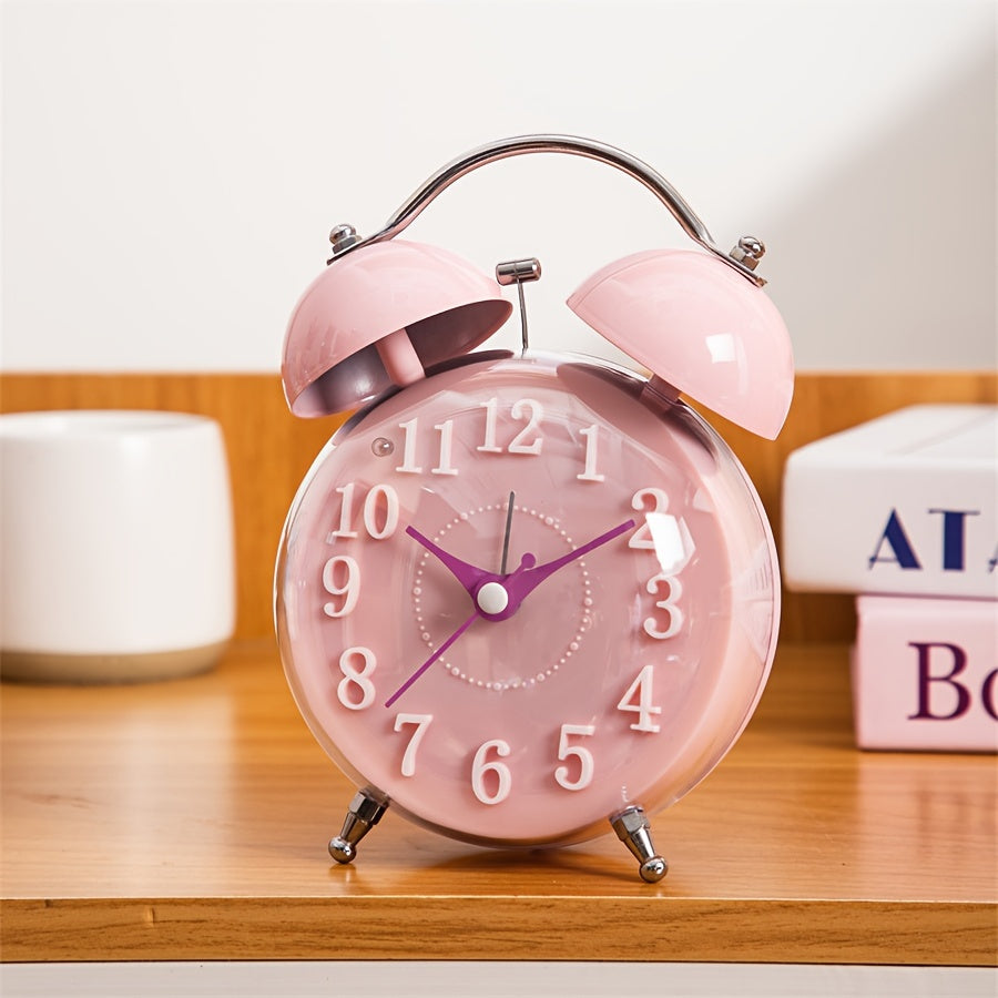 Twin Bell Analogue Alarm Clock