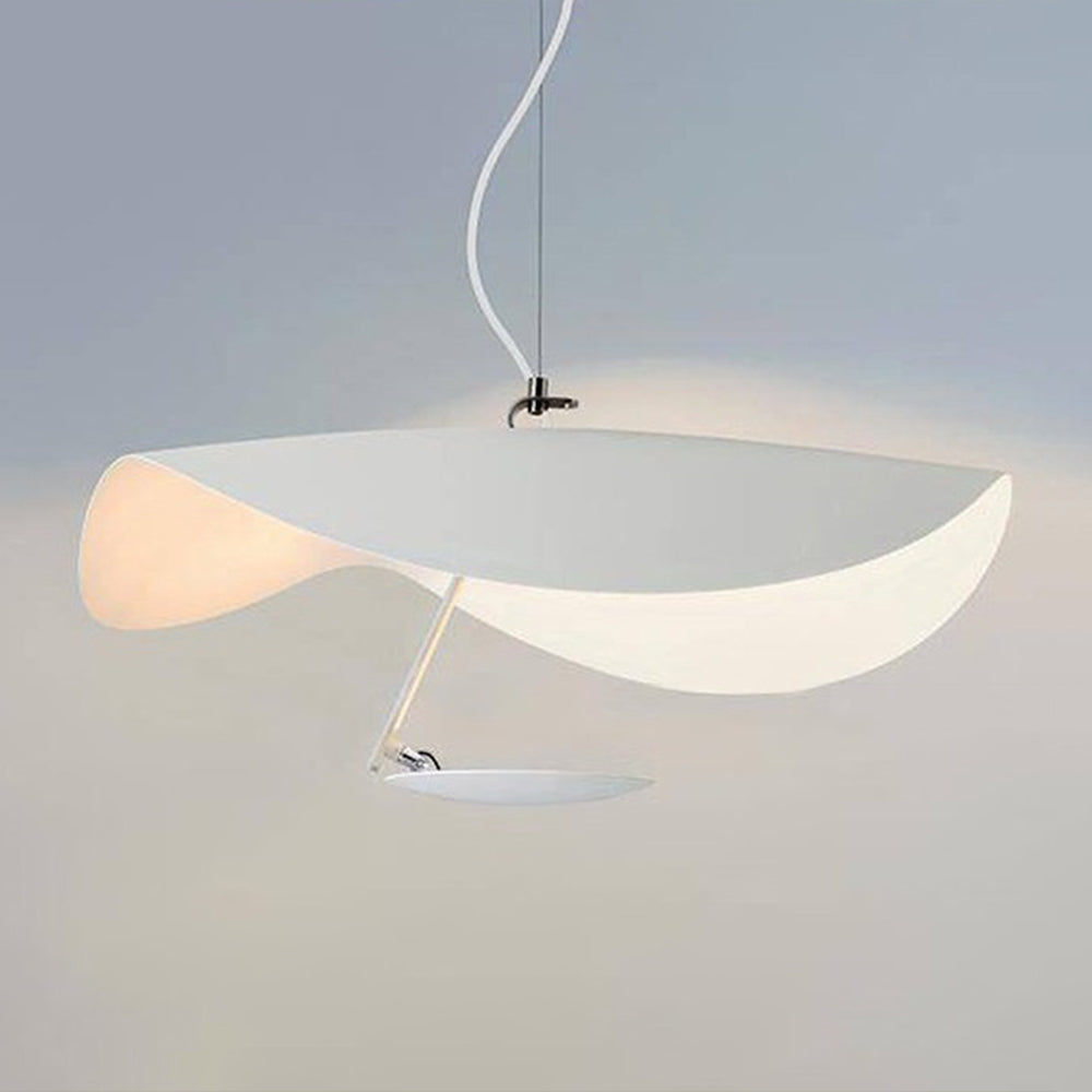 Skulpturel buet LED-pendellampe