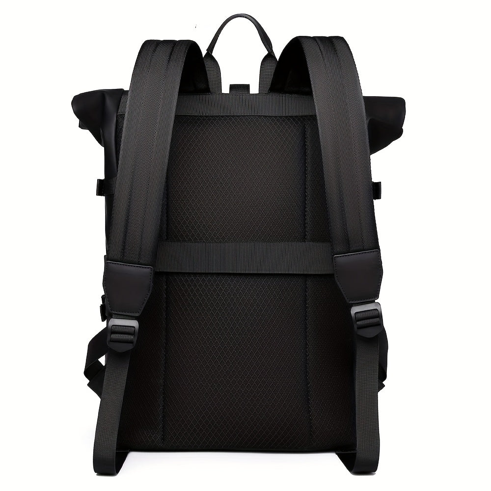 Mochila de viaje impermeable con cierre enrollable