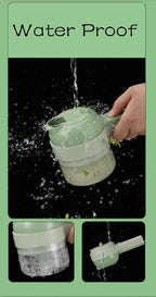 4-in-1 Cordless Electric Vegetable Chopper