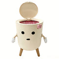 Character Design Pedal Bin