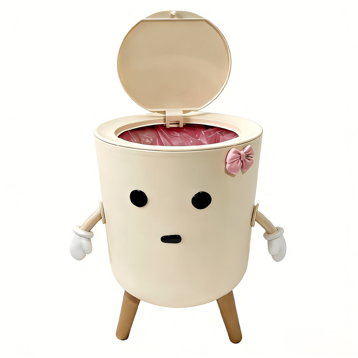 Character Design Pedal Bin