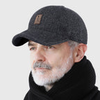 Textured Curved-Brim Baseball Cap