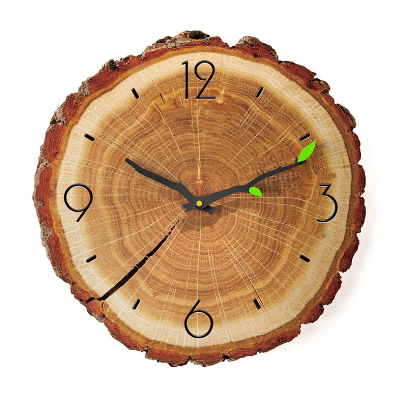 Wood Slice Wall Clock