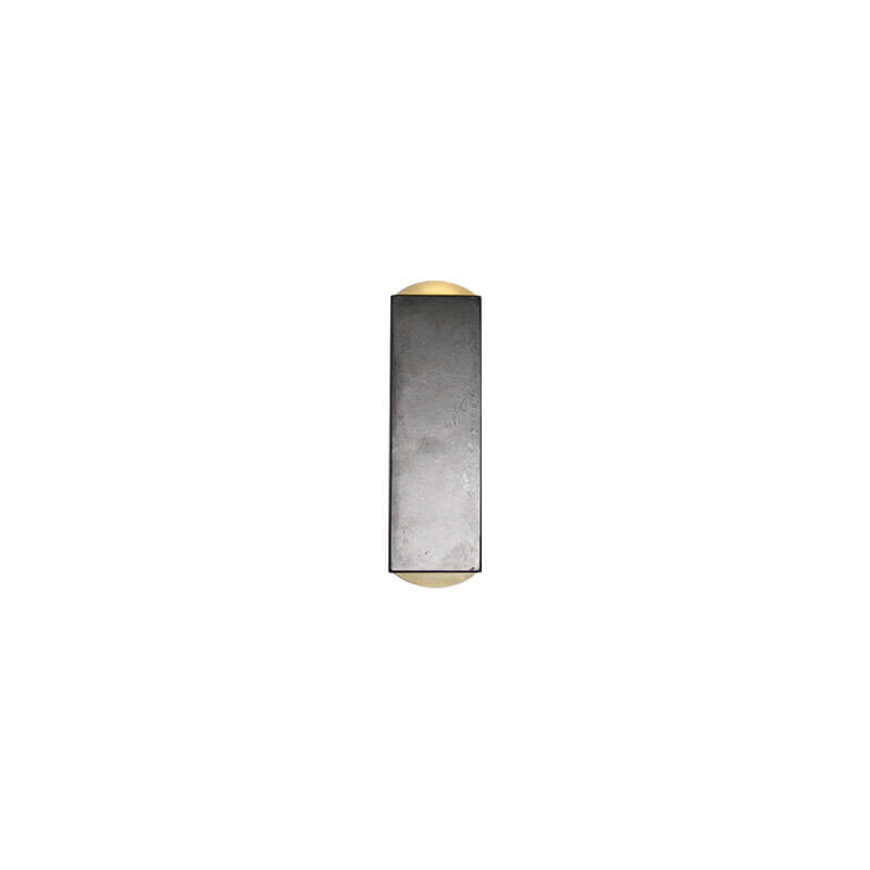 Lampada da parete rettangolare Scandi a LED per esterni con luce rivolta verso l'alto e verso il basso