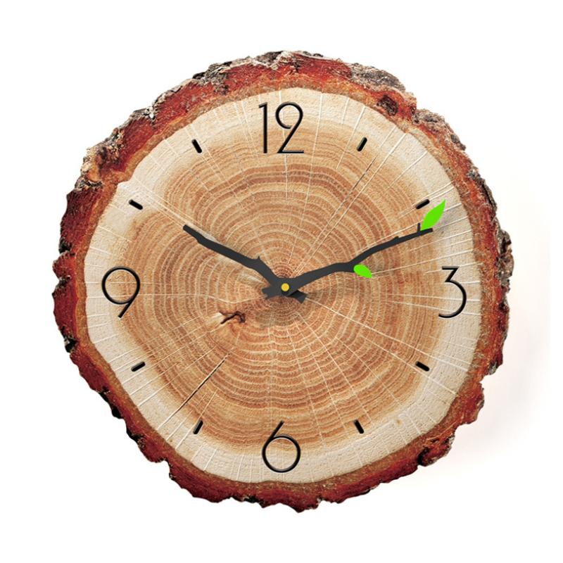 Wood Slice Wall Clock