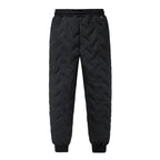 Quilted Jogger Trousers