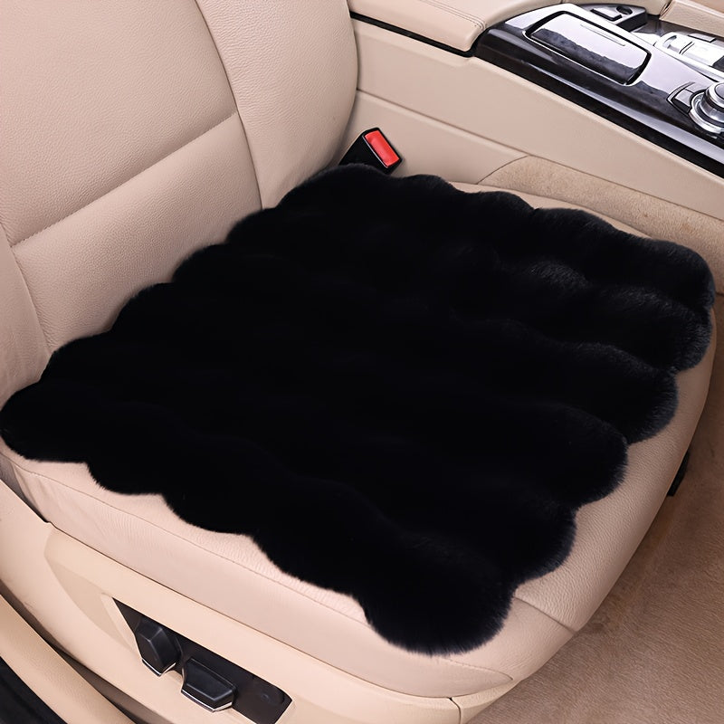 Plush Car Seat Cushion