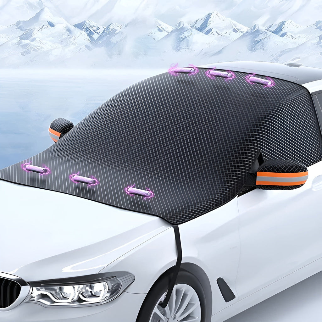 Schnee- und Frostschutzabdeckung für die Windschutzscheibe