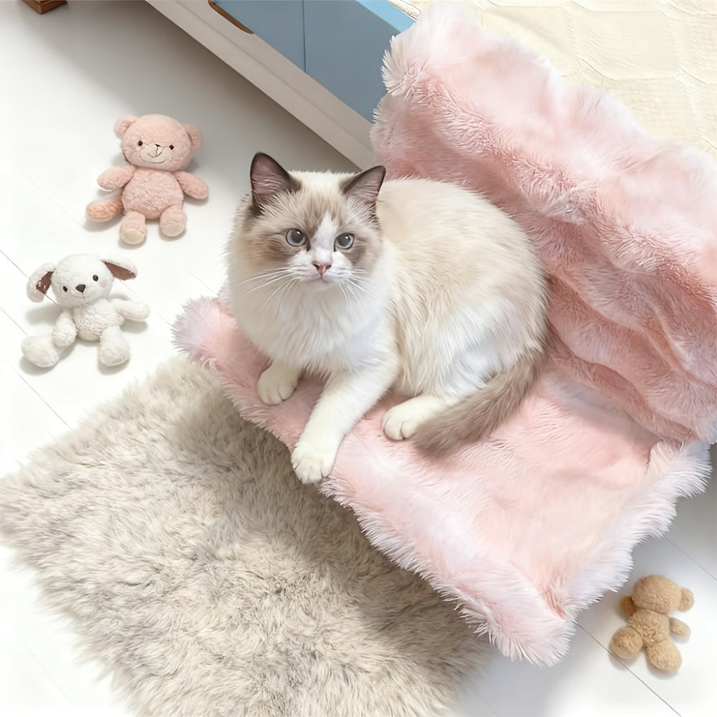 Hanging Plush Cat Bed