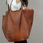 Übergroße lässige Schultertasche