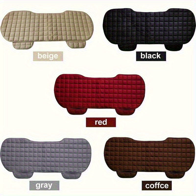 Quilted Car Rear Seat Cover