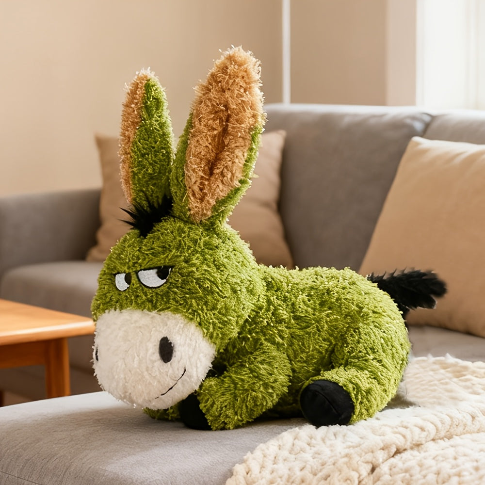 Juguete de peluche para perros con forma de burro