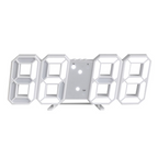 Horloge murale numérique LED 3D moderne