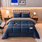 Plush Quilted Bedspread Set