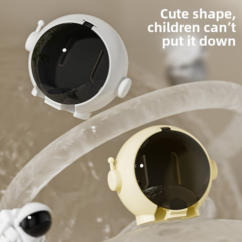 Wall-Mounted Toothbrush Holder with Cover