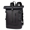 Mochila de viaje impermeable con cierre enrollable