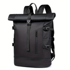 Mochila de viaje impermeable con cierre enrollable