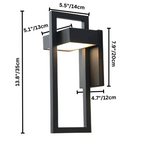 Geometrinen LED-ulkoseinävalaisin