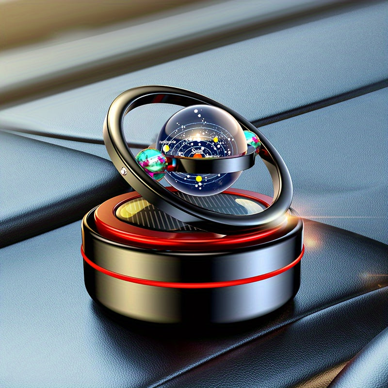 Drehendes Autoornament des Sonnensystems