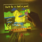 LED Glowing Drawing Board for Kids