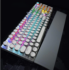 RGB Mechanical Keyboard with Multimedia Dial