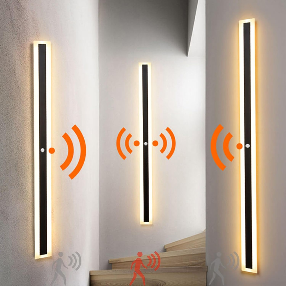 Lampada da parete lineare architettonica a LED con protezione dagli agenti atmosferici IP65