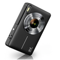 Fotocamera digitale compatta con design dell'obiettivo in stile ottico