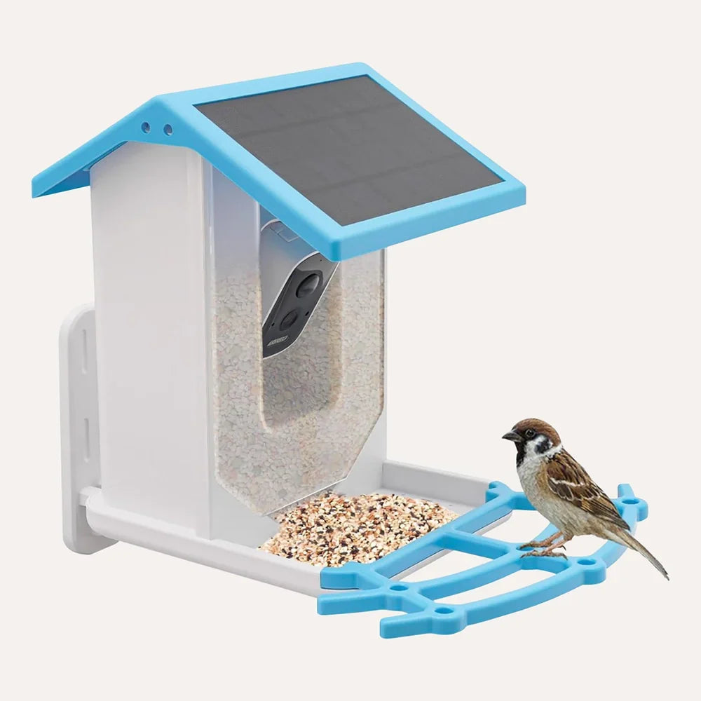 Solar Smart Bird Feeder with HD Camera