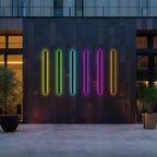 Lampada da parete lineare architettonica a LED con protezione dagli agenti atmosferici IP65