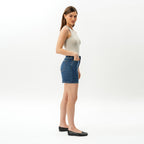 Stretch-Jeansshorts für Damen