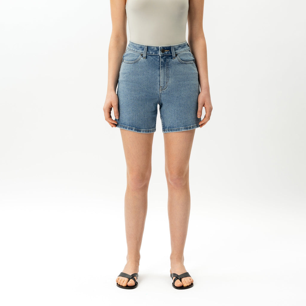 Stretch-Jeansshorts für Damen