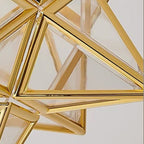 Geometric Star Ceiling Light