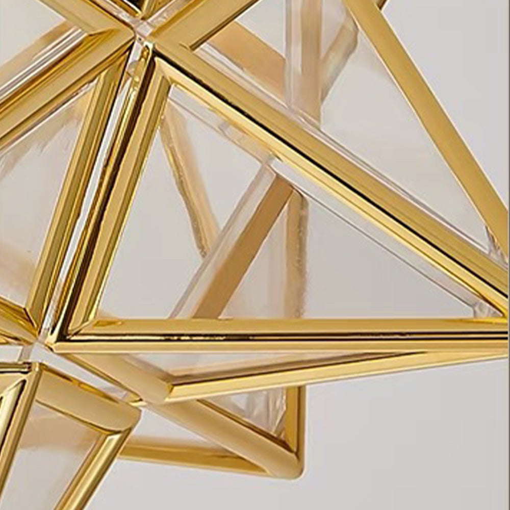 Geometric Star Ceiling Light