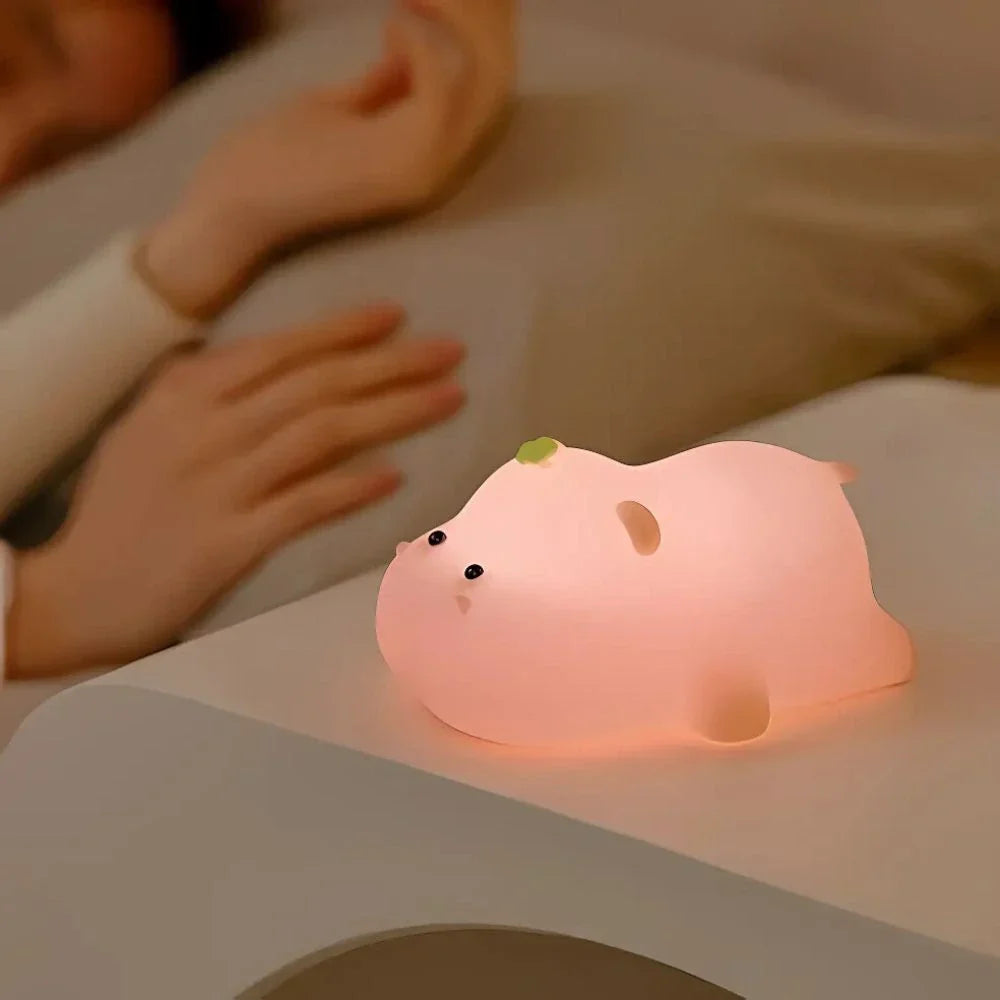 Rechargeable Animal LED Night Light with Tap Control