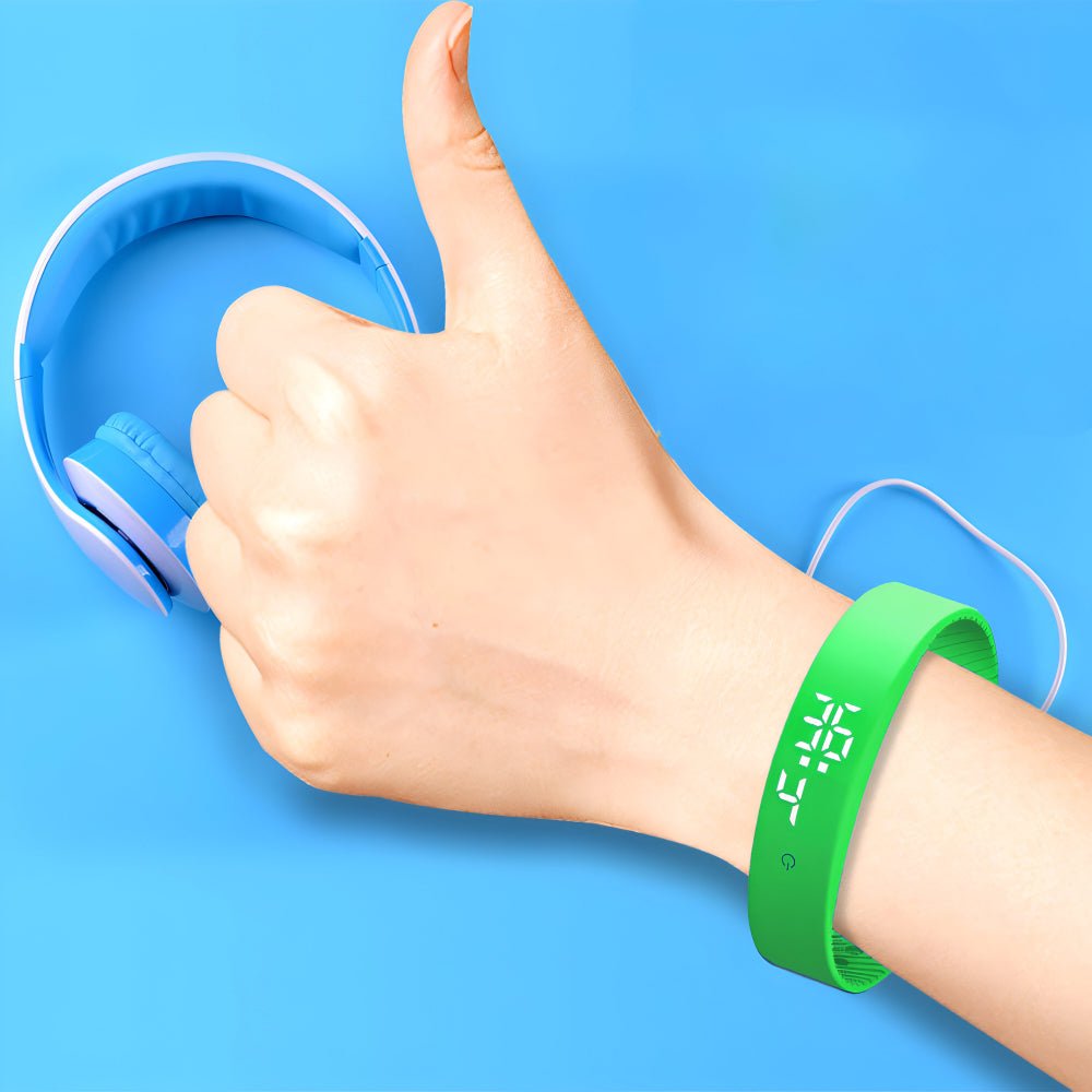 Reproductor de música con pulsera digital