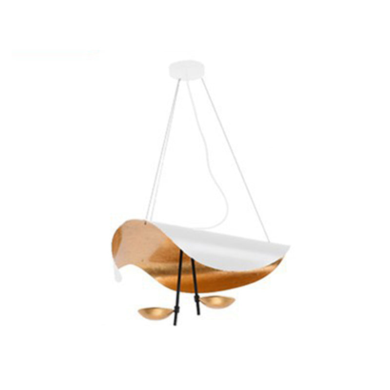 Skulpturel buet LED-pendellampe