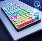 RGB Mechanical Keyboard with Multimedia Dial