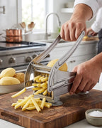 Kartoffelskærer i rustfrit stål med udskiftelige blade