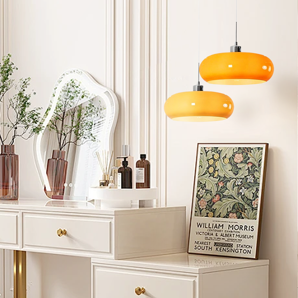 Glass Dome Pendant Ceiling Light