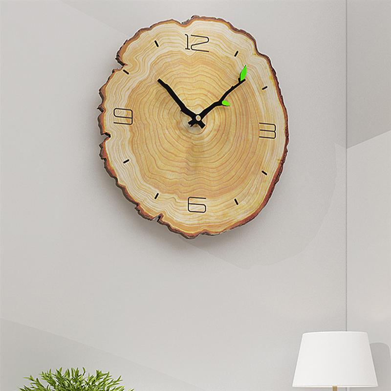 Wood Slice Wall Clock