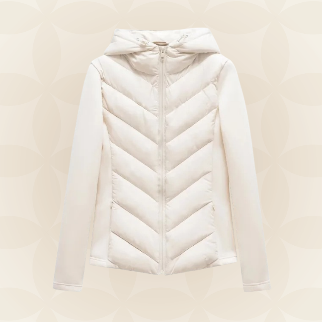 Women’s Hybrid Quilted Hooded Jacket