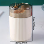 Tandstikdispenser med tryklåg