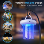 360° insektsfälla med UV-ljus och RGB-stämningsbelysning