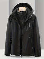 Women's Hooded Three-in-One Jacket