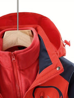 Women's Hooded Three-in-One Jacket